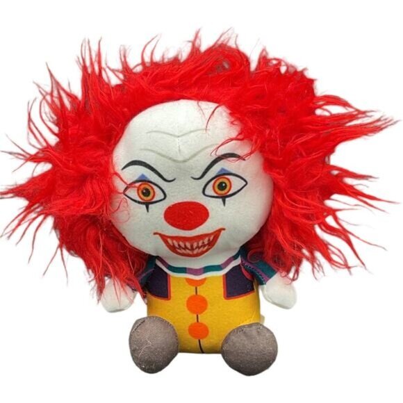 Pennywise IT the Movie Plush Stuffed Doll Horror Film Clown 1990 Stephen King - Picture 1 of 6